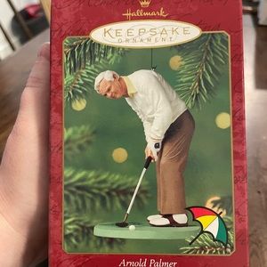 Arnold Palmer Christmas ornament comes w box